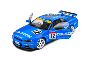 NISSAN GT-R (R34) STREETFIGHTER CALSONIC TRIBUTE СИНИЙ — фото 3