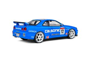 NISSAN GT-R (R34) STREETFIGHTER CALSONIC TRIBUTE СИНИЙ — фото 8