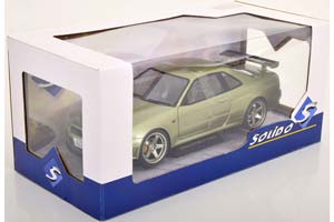 NISSAN SKYLINE GT-R R34 1999 LIGHT GREEN METALLIC — фото 9