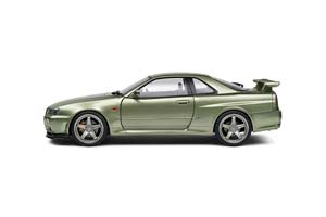 NISSAN SKYLINE GT-R R34 1999 LIGHT GREEN METALLIC — фото 5