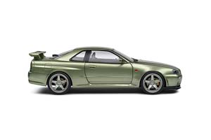 NISSAN SKYLINE GT-R R34 1999 LIGHT GREEN METALLIC — фото 6