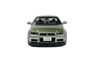 NISSAN SKYLINE GT-R R34 1999 LIGHT GREEN METALLIC — фото 7