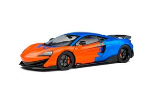 MCLAREN 600 LT ОРАНЖЕВЫЙ С СИНИМ