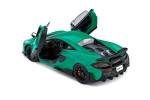 MCLAREN 600LT 2018 ЗЕЛЕНЫЙ С ЧЕРНЫМ — фото 8