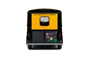 CITROEN HY LOS TACOS DE LA MUERTE 1969 BLACK YELLOW — фото 3