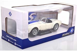 SHELBY COBRA 427 S/C WITH REMOVABLE HARDTOP WHITE/BLUE — фото 5
