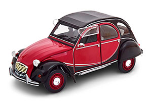 CITROEN 2CV6 CHARLESTON 1982 DARK RED/BLACK