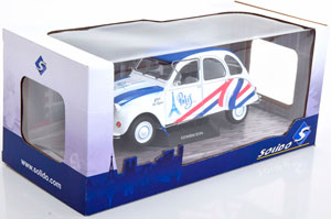 CITROEN 2CV6 REGION PARIS 1982 WHITE BLUE RED — фото 5