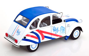CITROEN 2CV6 REGION PARIS 1982 WHITE BLUE RED — фото 2