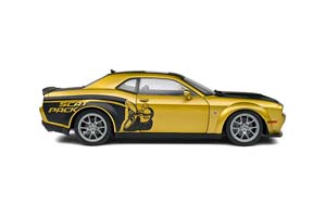 DODGE CHALLENGER R/T SCAT PACK WIDEBODY 2020 GOLDEN/FLAT BLACK — фото 5