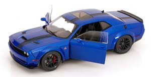 DODGE CHALLENGER R/T SCAT PACK WIDEBODY 2023 BLUE METALLIC — фото 3
