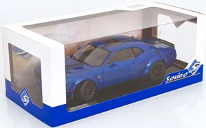 DODGE CHALLENGER R/T SCAT PACK WIDEBODY 2023 BLUE METALLIC — фото 5