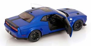 DODGE CHALLENGER R/T SCAT PACK WIDEBODY 2023 BLUE METALLIC — фото 4