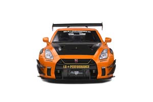 NISSAN GTR R35 LB WORKS 2021 ORANGE-METALLIC CARBON — фото 8