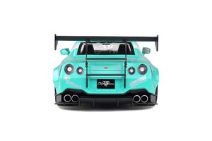NISSAN GTR R35 LB WORKS 2021 MINT WHITE CARBON — фото 3
