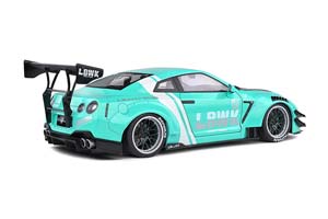 NISSAN GTR R35 LB WORKS 2021 MINT WHITE CARBON — фото 4
