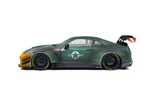 NISSAN GT-R (R35) LIBERTY WALK BODY KIT CAMOUFLAGE / НИССАН ГТ-Р Р35 ЛИБЕРТИ ВОЛК — фото 2