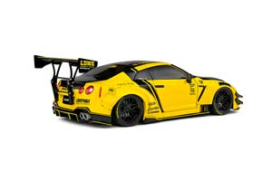 NISSAN GT-R (R35) LBWK BODYKIT TYPE 2 YELLOW BLACK — фото 4