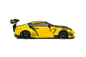 NISSAN GT-R (R35) LBWK BODYKIT TYPE 2 YELLOW BLACK — фото 5