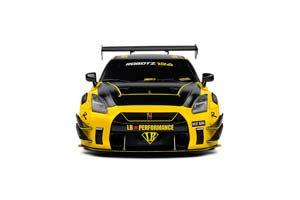 NISSAN GT-R (R35) LBWK BODYKIT TYPE 2 YELLOW BLACK — фото 7