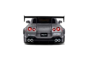 NISSAN GT-R (R35) W/LIBERTY WALK BODY KIT 2.0 2020 CATALOGUE DESIGN СЕРЫЙ — фото 3