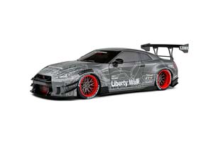 NISSAN GT-R (R35) W/LIBERTY WALK BODY KIT 2.0 2020 CATALOGUE DESIGN СЕРЫЙ — фото 10