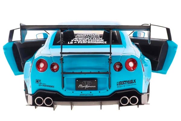 NISSAN GT-R (R35) W/ LIBERTY WALK BODYKIT 2.0 2024 BLUE / НИССАН ГТ-Р СИНИЙ — фото 5