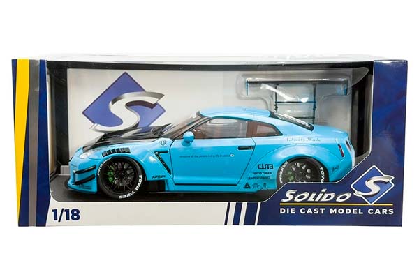 NISSAN GT-R (R35) W/ LIBERTY WALK BODYKIT 2.0 2024 BLUE / НИССАН ГТ-Р СИНИЙ — фото 8