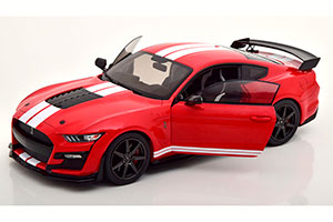 FORD MUSTANG SHELBY GT 500 FAST TRACK 2021 RED/WHITE — фото 3