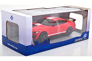 FORD MUSTANG SHELBY GT 500 FAST TRACK 2021 RED/WHITE — фото 4