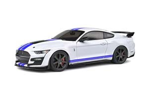 FORD MUSTANG SHELBY GT 500 FAST TRACK WHITE/BLUE — фото 12