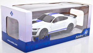 FORD MUSTANG SHELBY GT 500 FAST TRACK WHITE/BLUE — фото 13