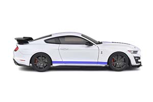 FORD MUSTANG SHELBY GT 500 FAST TRACK WHITE/BLUE — фото 5