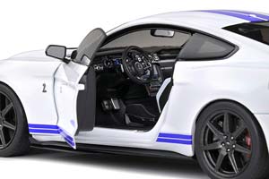 FORD MUSTANG SHELBY GT 500 FAST TRACK WHITE/BLUE — фото 10