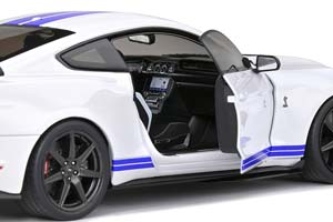 FORD MUSTANG SHELBY GT 500 FAST TRACK WHITE/BLUE — фото 11