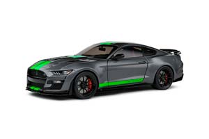 FORD MUSTANG GT500 GREY METALLIC/LIGHT GREEN