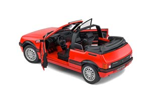 PEUGEOT 205 CTI CONVERTIBLE 1989 RED — фото 3