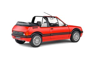 PEUGEOT 205 CTI CONVERTIBLE 1989 RED — фото 7