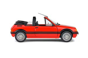PEUGEOT 205 CTI CONVERTIBLE 1989 RED — фото 8