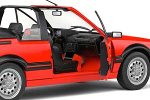 PEUGEOT 205 CTI CONVERTIBLE 1989 RED — фото 11