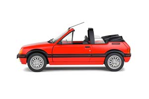 PEUGEOT 205 CTI CONVERTIBLE 1989 RED — фото 2