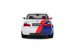BMW E46 M3 STREET FIGHTER 2000 WHITE/DARK BLUE/RED / БМВ Е46 МЗ БЕЛЫЙ — фото 3