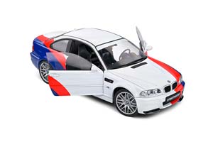 BMW E46 M3 STREET FIGHTER 2000 WHITE/DARK BLUE/RED / БМВ Е46 МЗ БЕЛЫЙ — фото 9