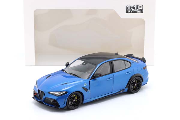 ALFA ROMEO GIULIA GTA 2022 BLUE METALLIC / АЛЬФА РОМЕО ДЖУЛИЯ СИНИЙ — фото 3