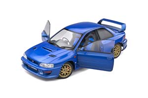 SUBARU IMPREZA 22B STI VERSION 1998 BLUE METALLIC — фото 4