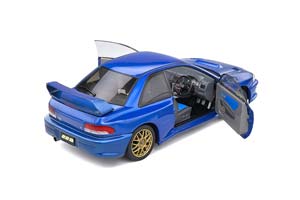 SUBARU IMPREZA 22B STI VERSION 1998 BLUE METALLIC — фото 5