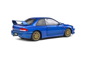SUBARU IMPREZA 22B STI VERSION 1998 BLUE METALLIC — фото 2