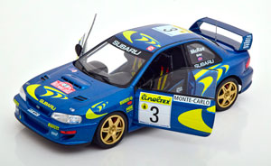 SUBARU IMPREZA 22B NO.3, RALLY MONTE CARLO MCRAE/GRIST 1998 — фото 3