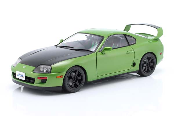 TOYOTA SUPRA MK4 1993 GREEN METALLIC/BLACK / ТОЙОТА СУПРА ЗЕЛЕНЫЙ