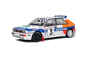 LANCIA DELTA HF INTEGRALE #3 RALLY ACROPOLIS SAINZ/MOYA 1993 REPSOL / ЛЯНЧА ДЕЛЬТА ИНТЕГРАЛЕ — фото 3